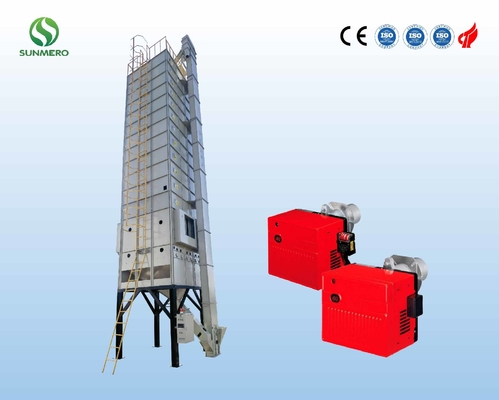 Weizen-Korn-Trockner CER Zustimmungs-15T horizontaler, Korn-Verarbeitungs-Ausrüstung