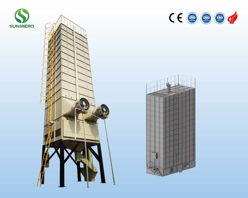 mechanischer rezirkulierender Trockner des Korn-22T für Getreide-Verarbeitungsanlage