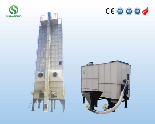 Reis-Korn-Trockner der Kompaktbauweise-30T, Paddy Grain Dryer Automatic