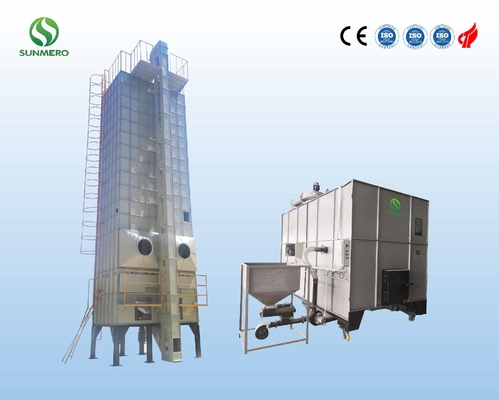 Schnelle trocknende Geschwindigkeits-Mischfluss-Mais-Korn-Trockner 32 Ton Per Batch