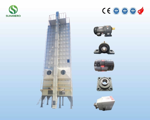 Niedrige Temperatur, die automatischen Korn-Trockner 30ton pro Reihe verteilt