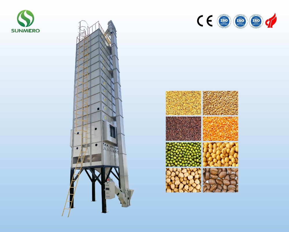 Reis-Korn-Trockner von 20 Tonnen pro Reihe für Paddy Drying Before Rice Milling